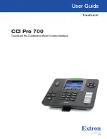 Extron electronics CCI Pro 700 User Manual preview