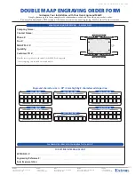 Предварительный просмотр 6 страницы Extron electronics Control Panel CTL208CM Specification Sheet