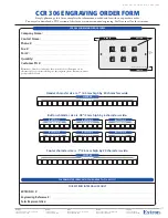 Предварительный просмотр 10 страницы Extron electronics Control Panel CTL208CM Specification Sheet