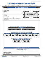 Предварительный просмотр 11 страницы Extron electronics Control Panel CTL208CM Specification Sheet