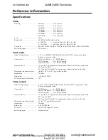 Preview for 88 page of Extron electronics CrossPoint 300 124 User Manual