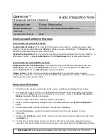 Preview for 1 page of Extron electronics CrossPoint 300 Series Quick Start Manual