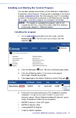 Preview for 27 page of Extron electronics CrossPoint 450 Plus 64 Series Setup Manual