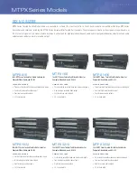 Preview for 3 page of Extron electronics Crosstalk 1632 Specifications