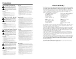 Preview for 2 page of Extron electronics CSVEQ 100 D User Manual