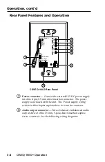 Preview for 22 page of Extron electronics CSVEQ 100 D User Manual