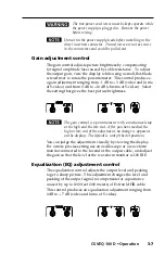 Preview for 25 page of Extron electronics CSVEQ 100 D User Manual