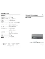 Extron electronics CVC 200 User Manual предпросмотр