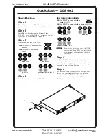 Preview for 3 page of Extron electronics DDS 402 User Manual