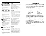 Preview for 2 page of Extron electronics Digital Video Transmitter and Receiver DVI 201 Rx User Manual