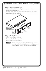 Предварительный просмотр 6 страницы Extron electronics Distribution Amplifiers DVI DA4 Plus User Manual