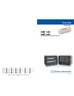 Preview for 1 page of Extron electronics DMS 1600 Setup Manual