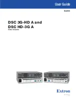 Предварительный просмотр 1 страницы Extron electronics DSC 3G-HD A User Manual