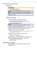 Preview for 4 page of Extron electronics DTP CrossPoint 4K Series Setup Manual