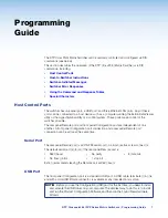 Preview for 3 page of Extron electronics DTP CrossPoint 84 IPCP Programming Manual