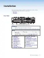 Preview for 12 page of Extron electronics DTP CrossPoint 84 Setup Manual