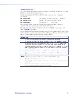 Preview for 18 page of Extron electronics DTP CrossPoint 84 Setup Manual