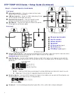 Предварительный просмотр 2 страницы Extron electronics DTP T DWP 4K D Series Setup Manual