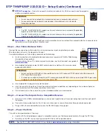 Предварительный просмотр 3 страницы Extron electronics DTP T HWP 232D Setup Manual