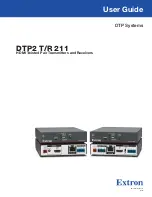 Preview for 1 page of Extron electronics DTP2 R 211 User Manual