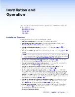 Preview for 13 page of Extron electronics DTP2 R 211 User Manual