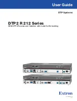 Extron electronics DTP2 R 212 Series User Manual preview