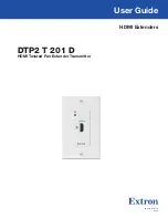 Extron electronics DTP2 T 201 D User Manual preview
