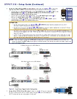 Предварительный просмотр 2 страницы Extron electronics DTP2 T 212 Setup Manual