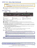 Предварительный просмотр 4 страницы Extron electronics DTP2 T 212 Setup Manual