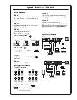 Предварительный просмотр 3 страницы Extron electronics DVS 204 User Manual