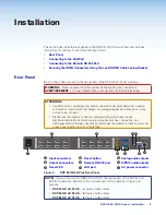 Preview for 14 page of Extron electronics DXP 44 4K PLUS User Manual