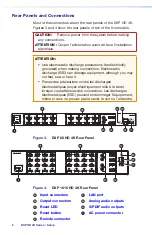 Preview for 12 page of Extron electronics DXP HD 4K Series Setup Manual