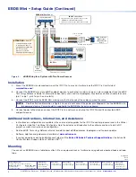 Предварительный просмотр 2 страницы Extron electronics EBDB Mini Setup Manual