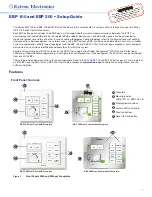 Extron electronics EBP 100 Setup Manual предпросмотр