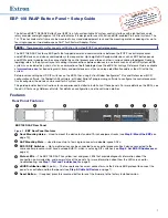 Extron electronics EBP 108 RAAP Button Panel Setup Manual preview