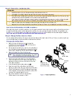 Предварительный просмотр 3 страницы Extron electronics EBP 108 RAAP Button Panel Setup Manual