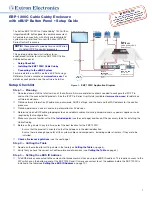 Extron electronics EBP 1200C Setup Manual предпросмотр