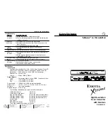 Предварительный просмотр 1 страницы Extron electronics Emotia Xtreme User Manual