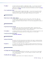 Preview for 67 page of Extron electronics Ethernet Control Interface IPL T PCS4i User Manual