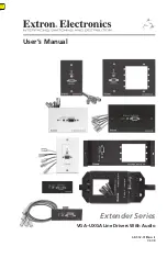 Extron electronics Extender AKM UK AAP User Manual предпросмотр