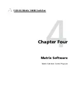 Предварительный просмотр 44 страницы Extron electronics FOX 4G Matrix 14400 User Manual