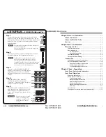 Preview for 5 page of Extron electronics FOX 500 Rx User Manual