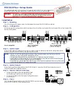 Extron electronics FOX DA8 Plus Setup Manual предпросмотр