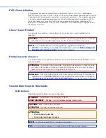 Preview for 4 page of Extron electronics FOX II T HD 4K User Manual