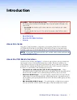 Preview for 9 page of Extron electronics FOX Matrix 3200 User Manual