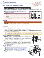 Предварительный просмотр 1 страницы Extron electronics FOX T UWP 302 Installation Manual