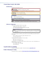 Preview for 5 page of Extron electronics FOX3 Matrix 160x User Manual