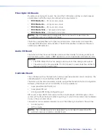 Preview for 11 page of Extron electronics FOX3 Matrix 160x User Manual