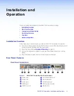 Preview for 13 page of Extron electronics FOX3 T 201 User Manual