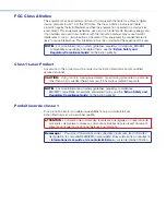 Preview for 4 page of Extron electronics FOXBOX Rx DVI MM User Manual